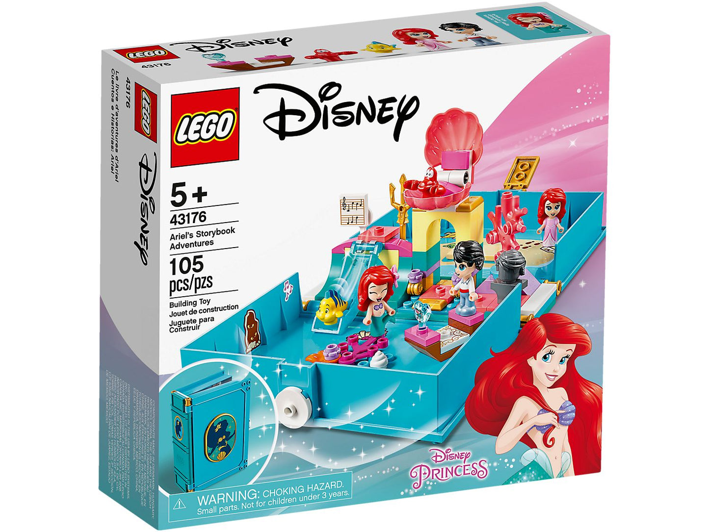 Lego Disney Princess Ariel's Storybook Adventures 43176