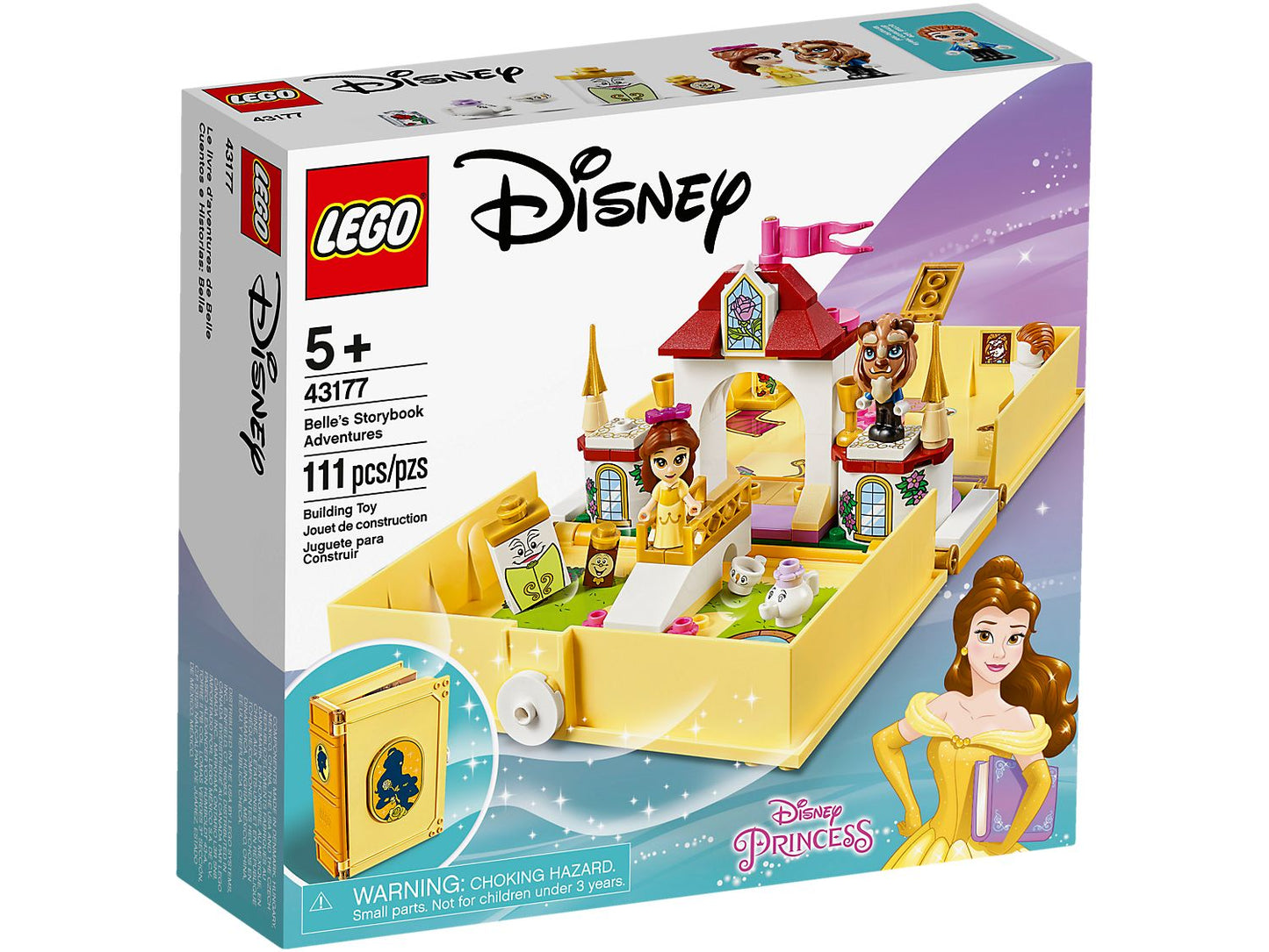 Lego Disney Princess Belle's Storybook Adventures 43177