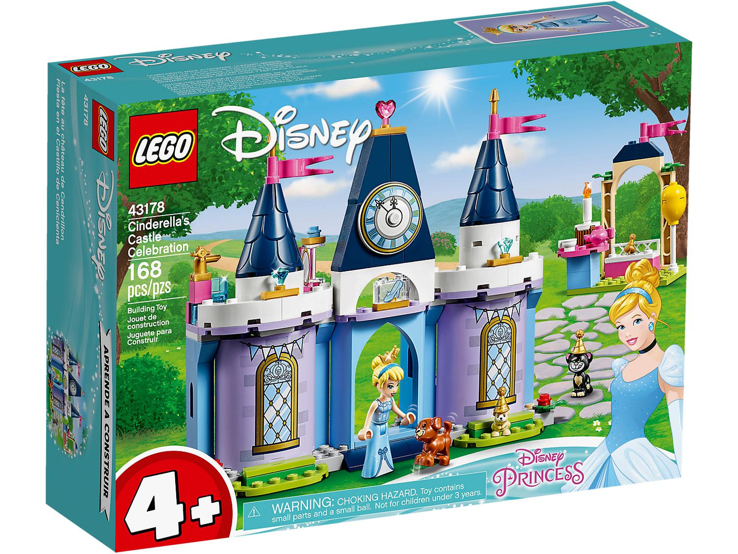 Lego Disney Princess Cinderella's Castle Celebration 43178