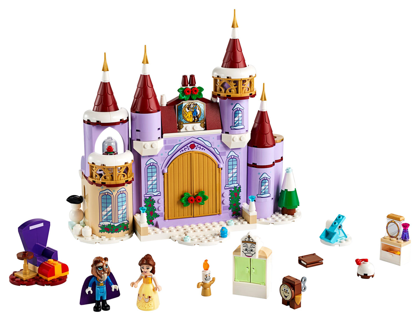Lego Disney Princess Belle's Castle Winter Celebration 43180