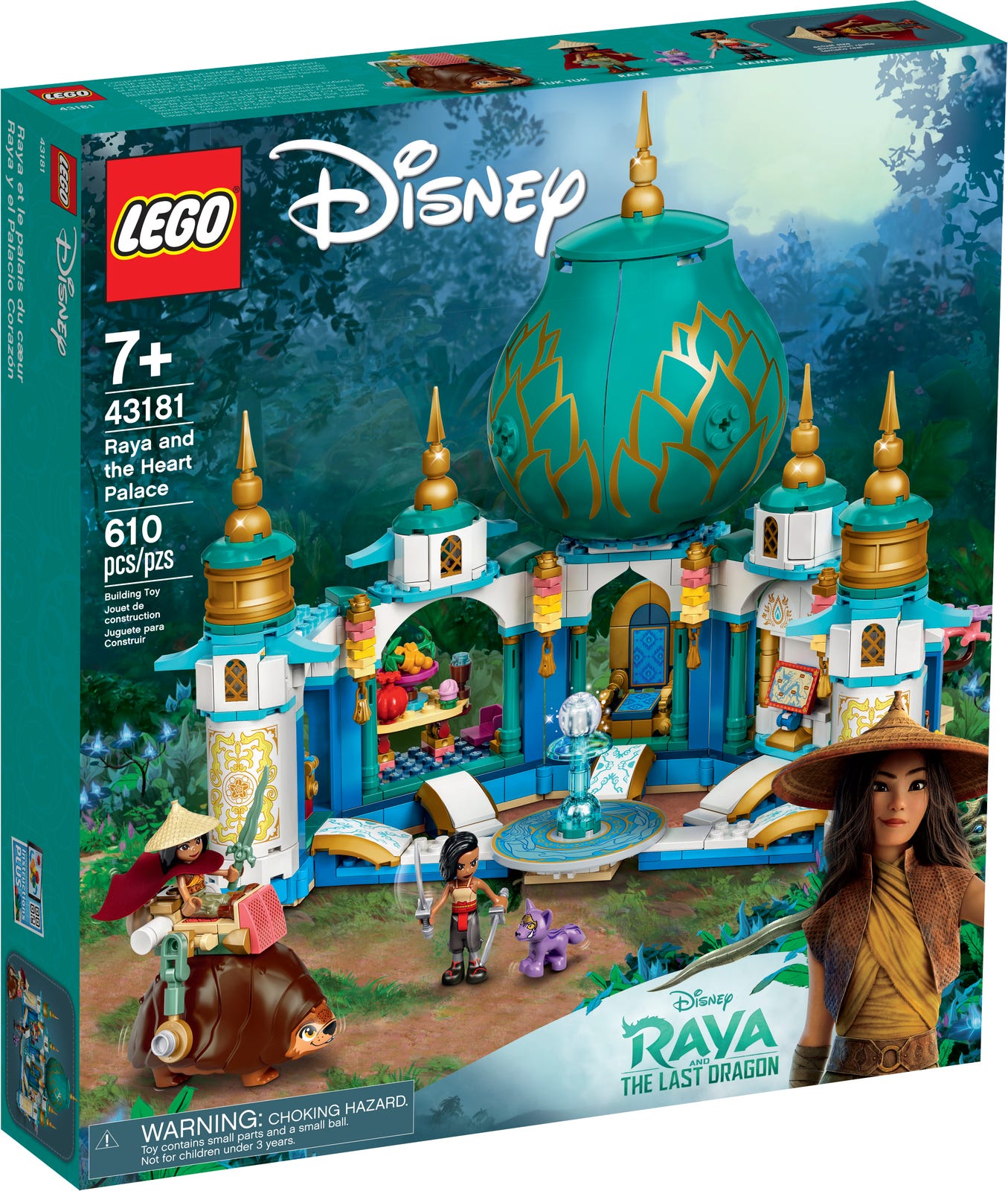 Lego Disney Raya & the Heart Palace 43181