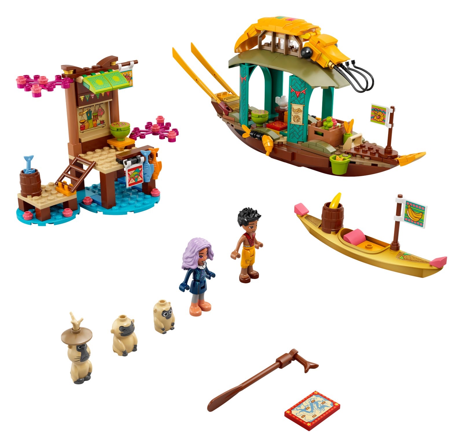 Lego Disney Raya Boun's Boat 43185