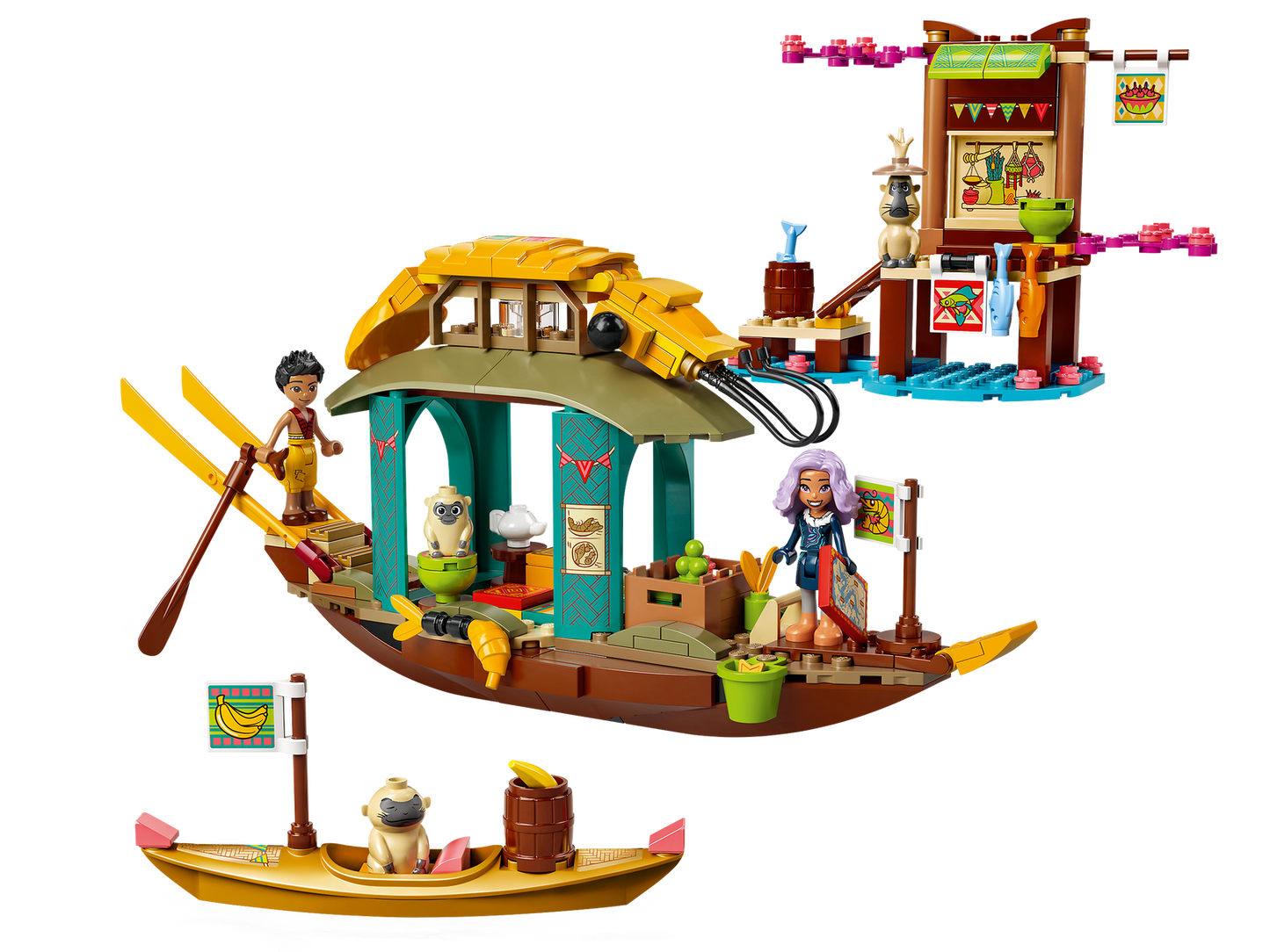 Lego Disney Raya Boun's Boat 43185