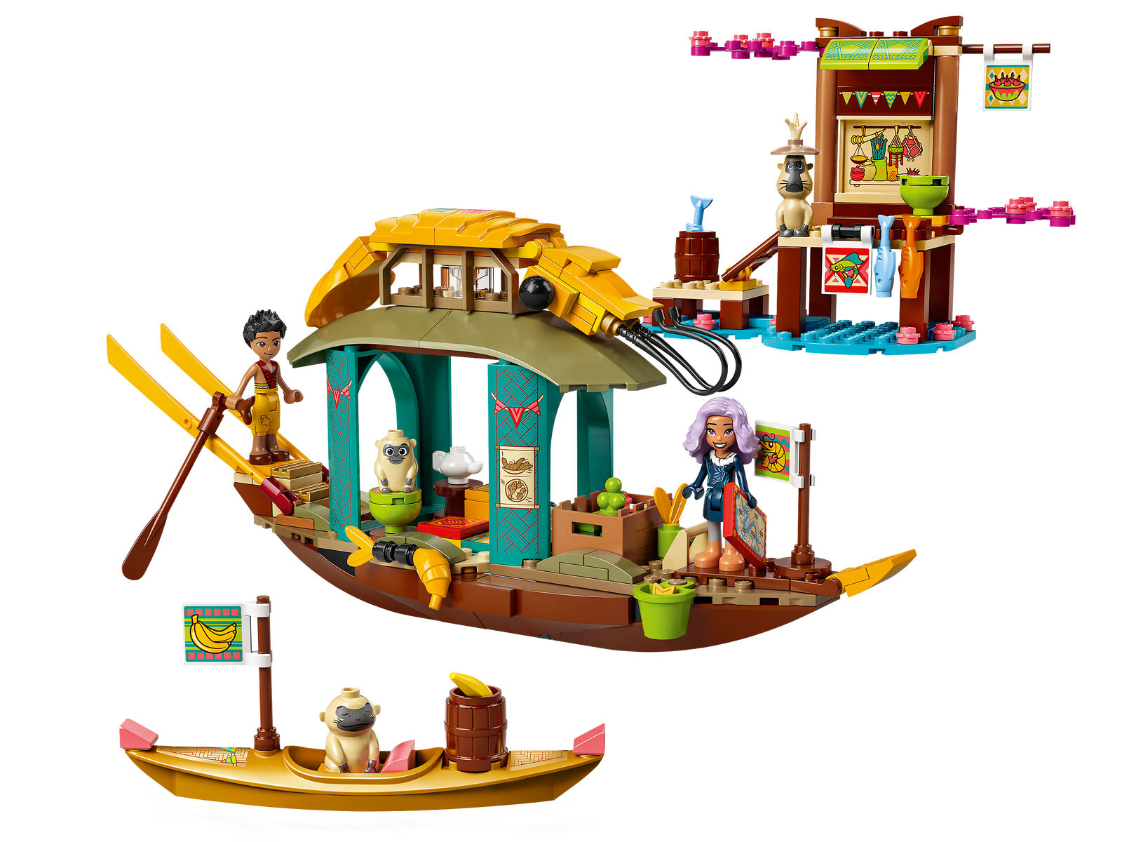 Lego Disney Raya Boun's Boat 43185