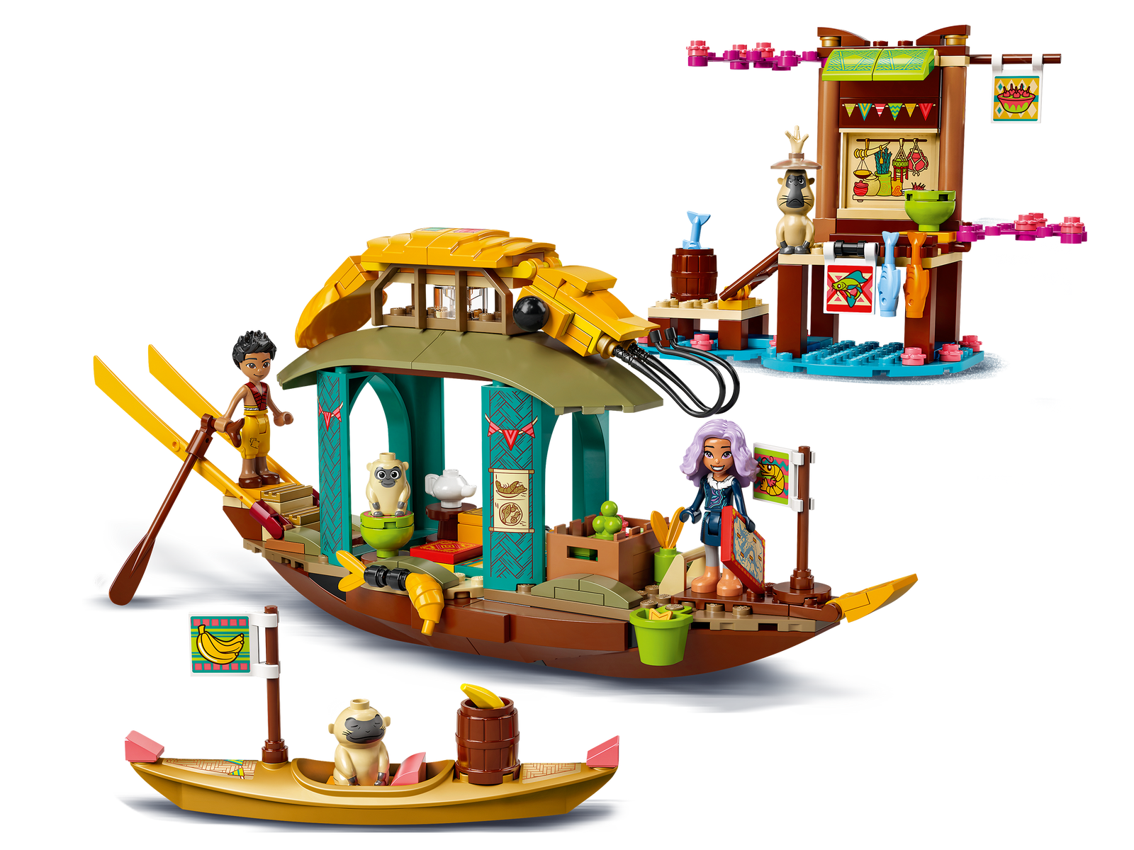 Lego Disney Raya Boun's Boat 43185