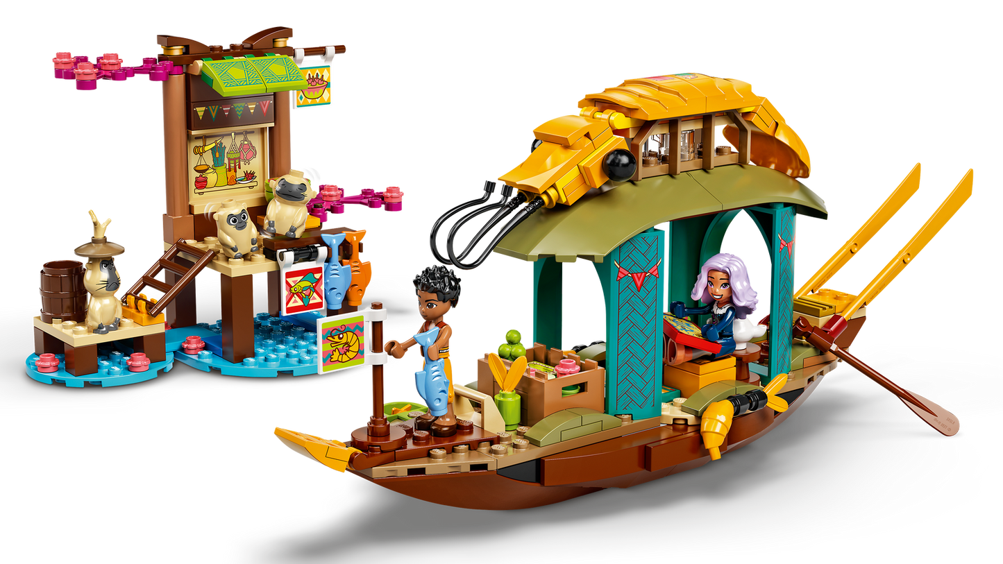 Lego Disney Raya Boun's Boat 43185