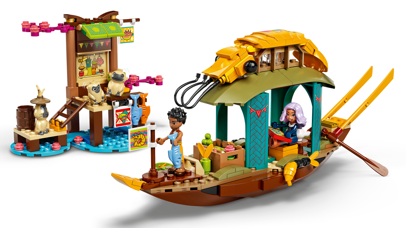 Lego Disney Raya Boun's Boat 43185
