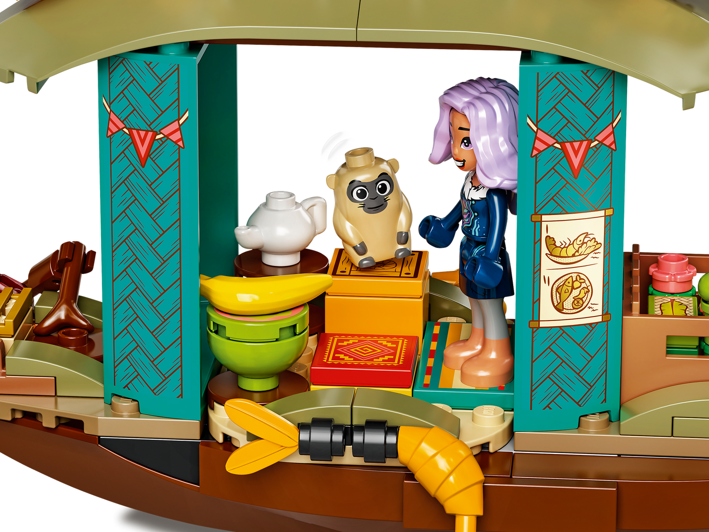 LEGO Disney Raya Boun's Boat 43185