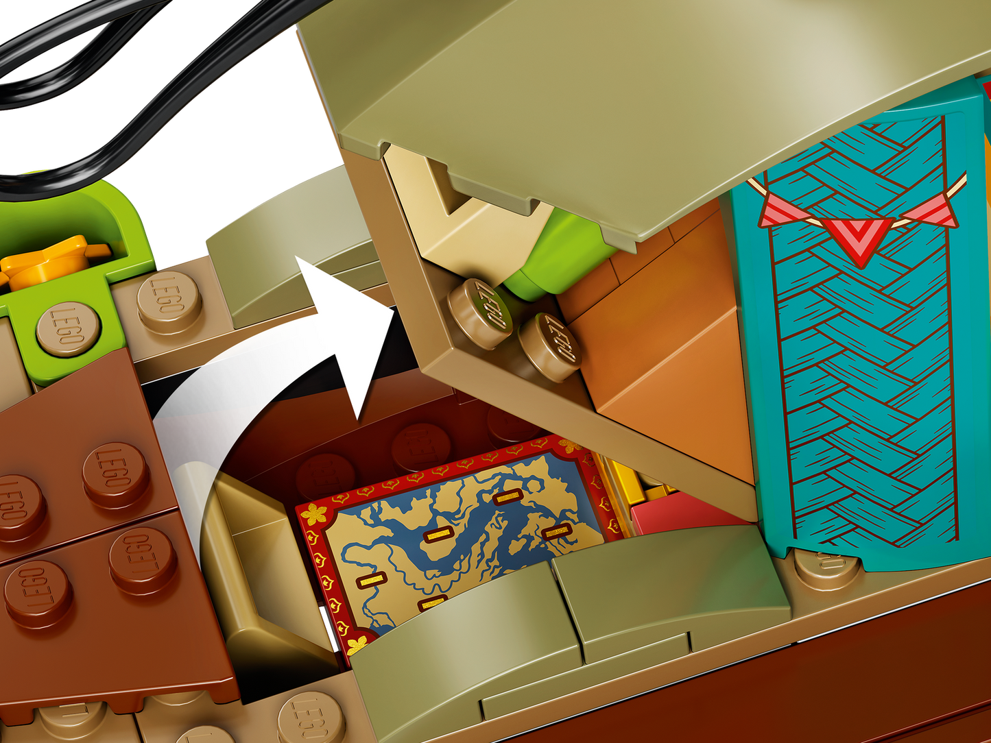 LEGO Disney Raya Boun's Boat 43185