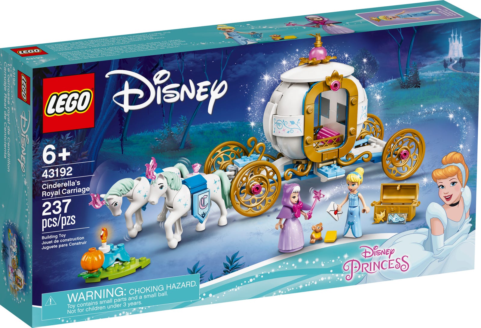 LEGO Disney Cinderella's Royal Carriage 43192