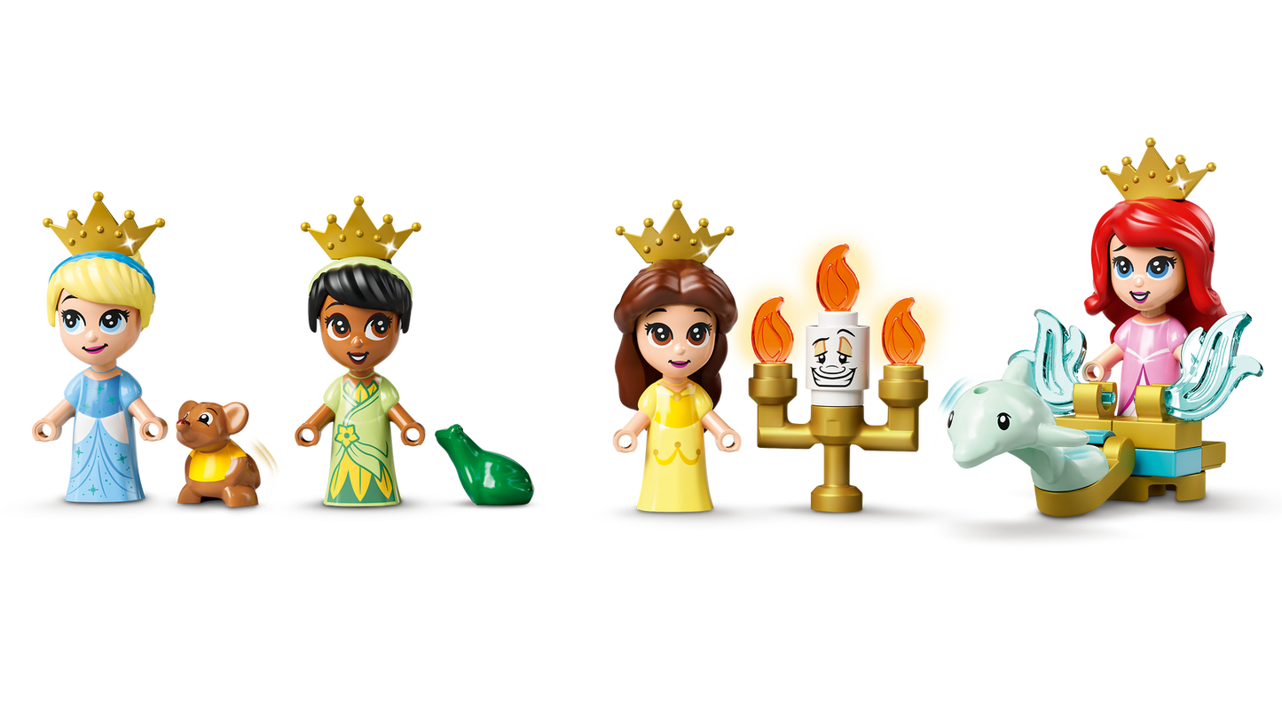 Lego Ariel, Belle, Cinderella & Tiana's Storybook Adventures 43193