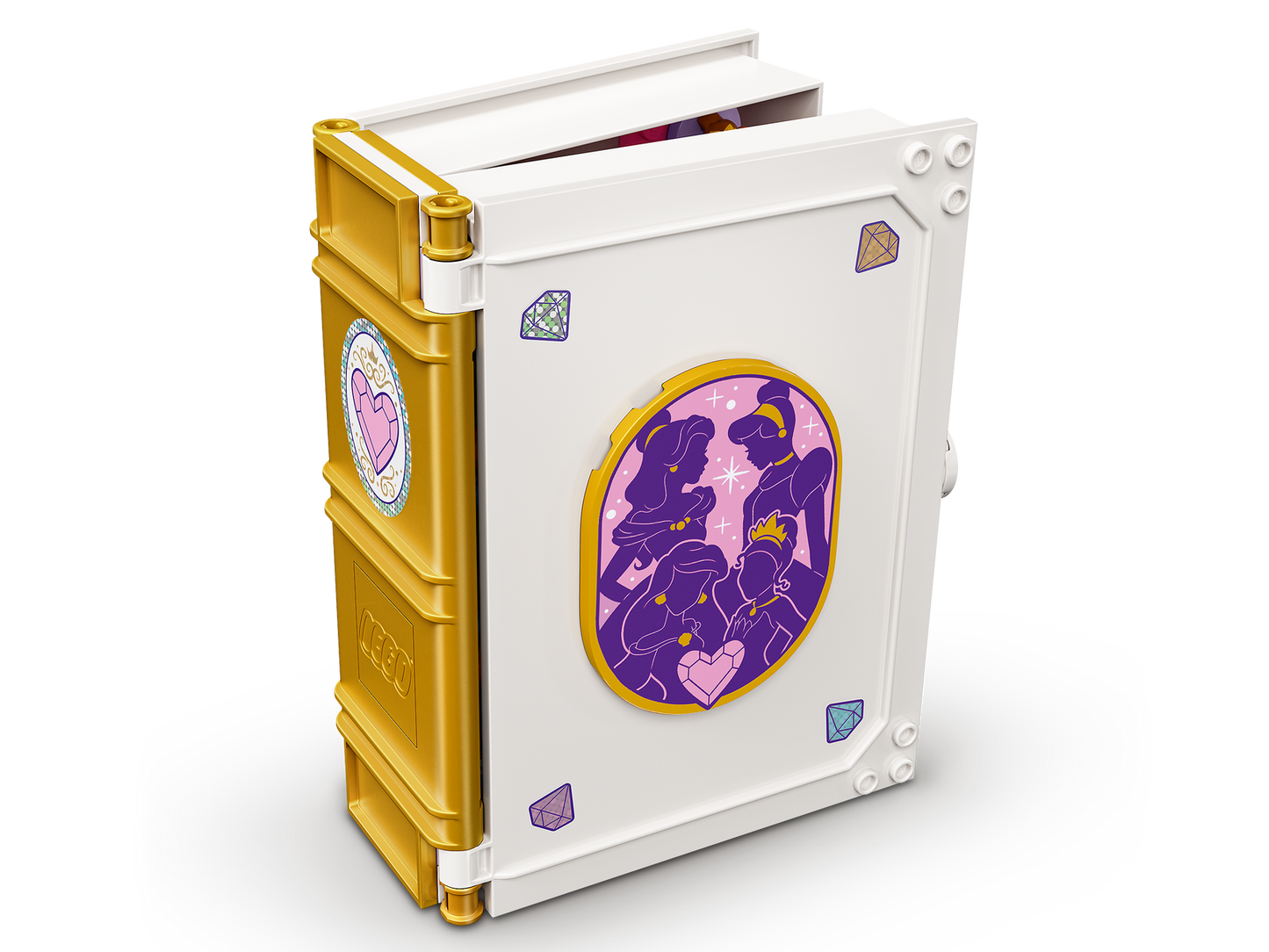 Lego Ariel, Belle, Cinderella & Tiana's Storybook Adventures 43193