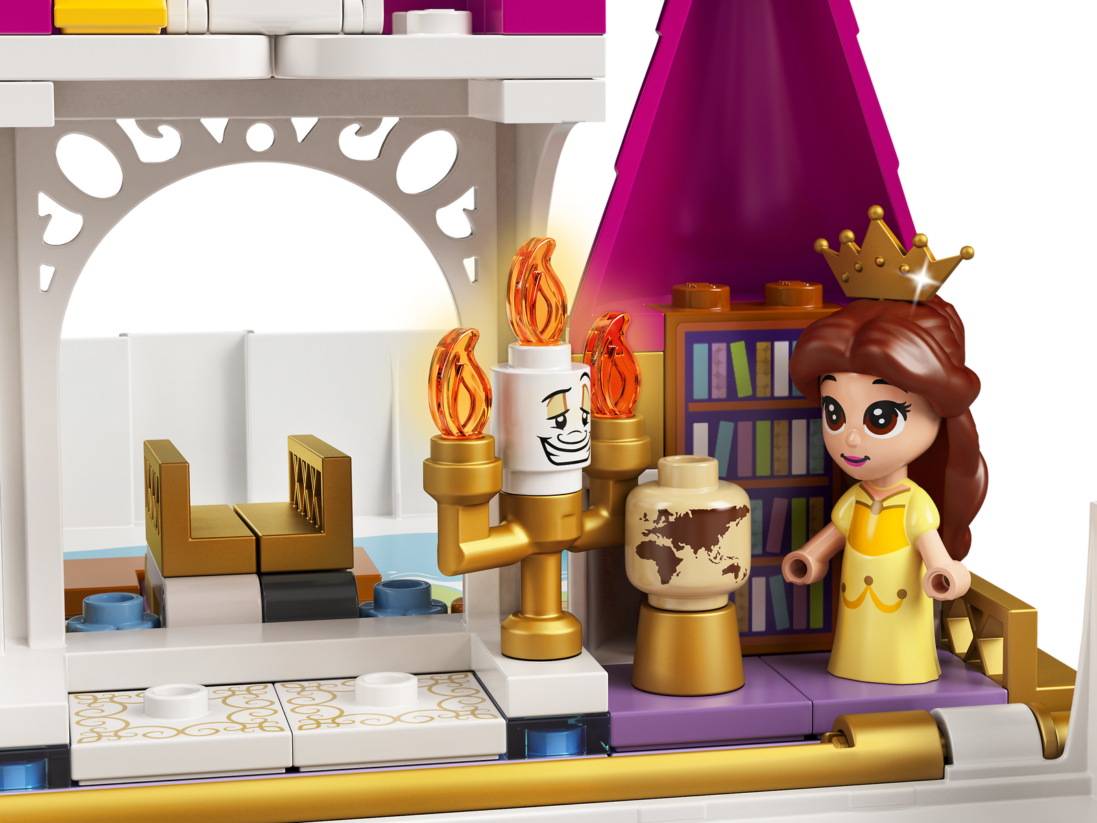 Lego Ariel, Belle, Cinderella & Tiana's Storybook Adventures 43193