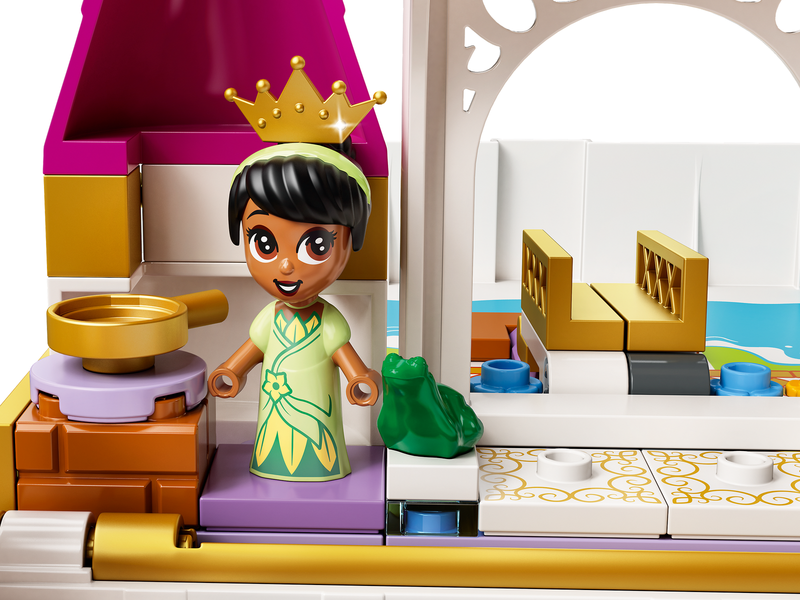 Lego Ariel, Belle, Cinderella & Tiana's Storybook Adventures 43193