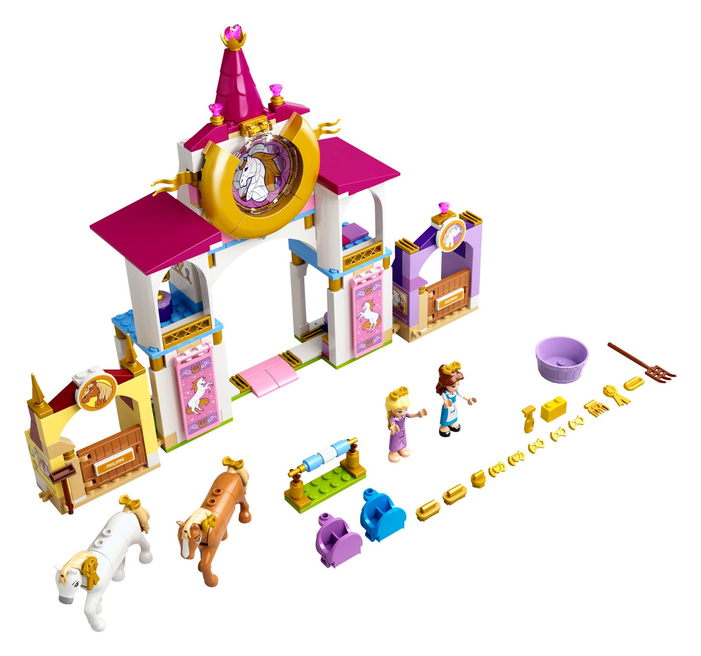 Lego Disney Princess Belle & Rapunzel's Royal Stables 43195