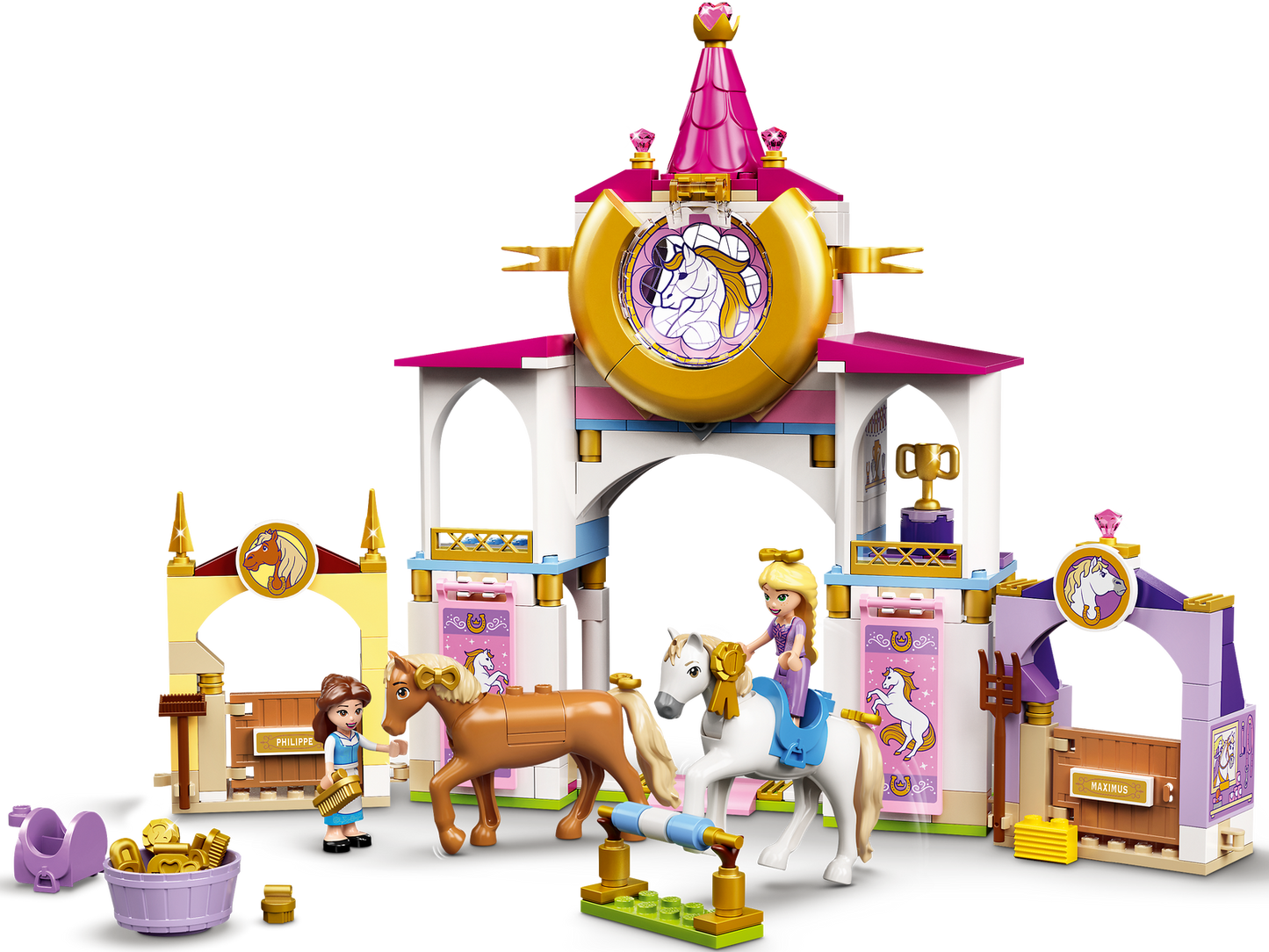 Lego Disney Princess Belle & Rapunzel's Royal Stables 43195
