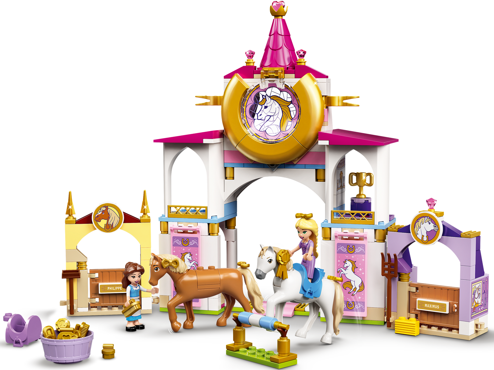 Lego Disney Princess Belle & Rapunzel's Royal Stables 43195