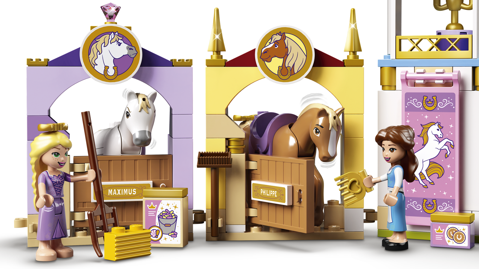 Lego Disney Princess Belle & Rapunzel's Royal Stables 43195