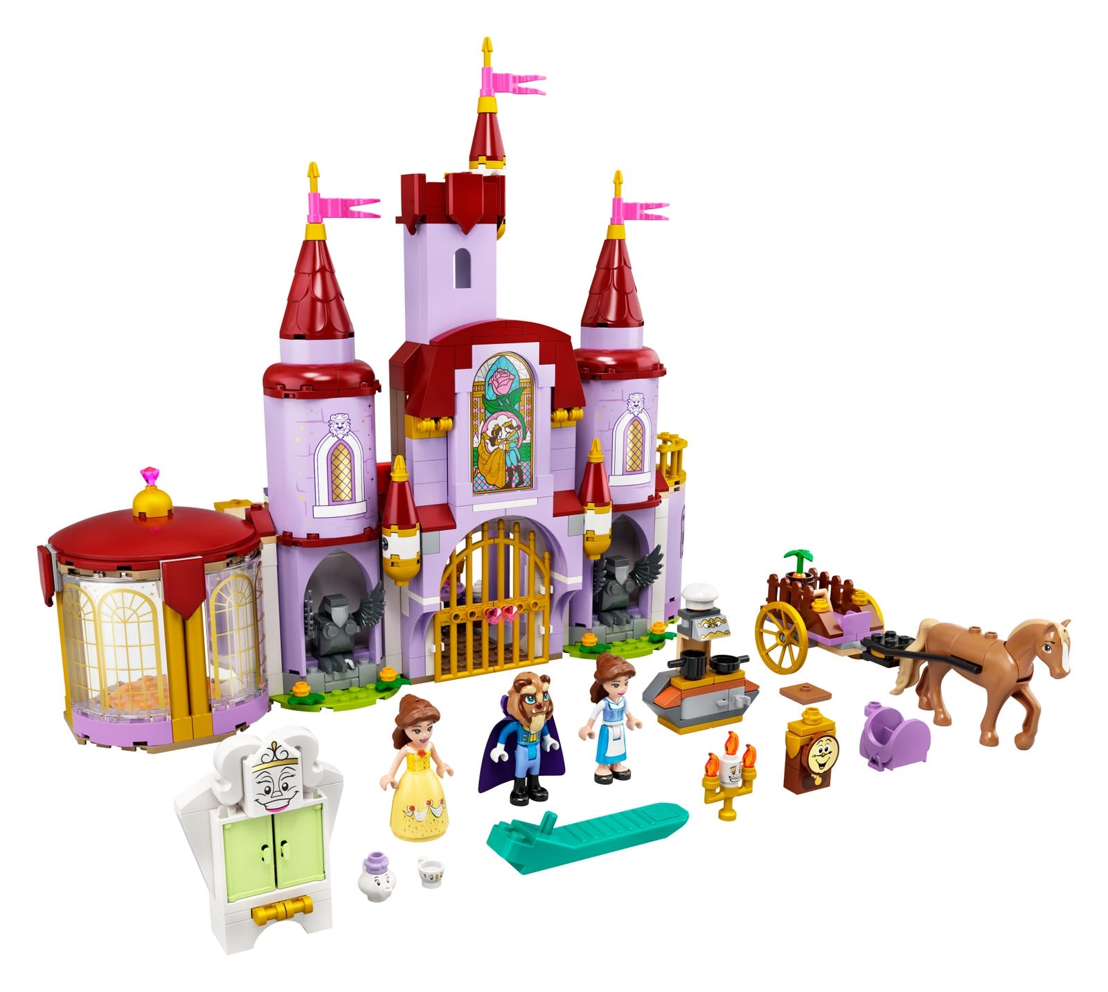 Lego Belle & the Beast's Castle 43196
