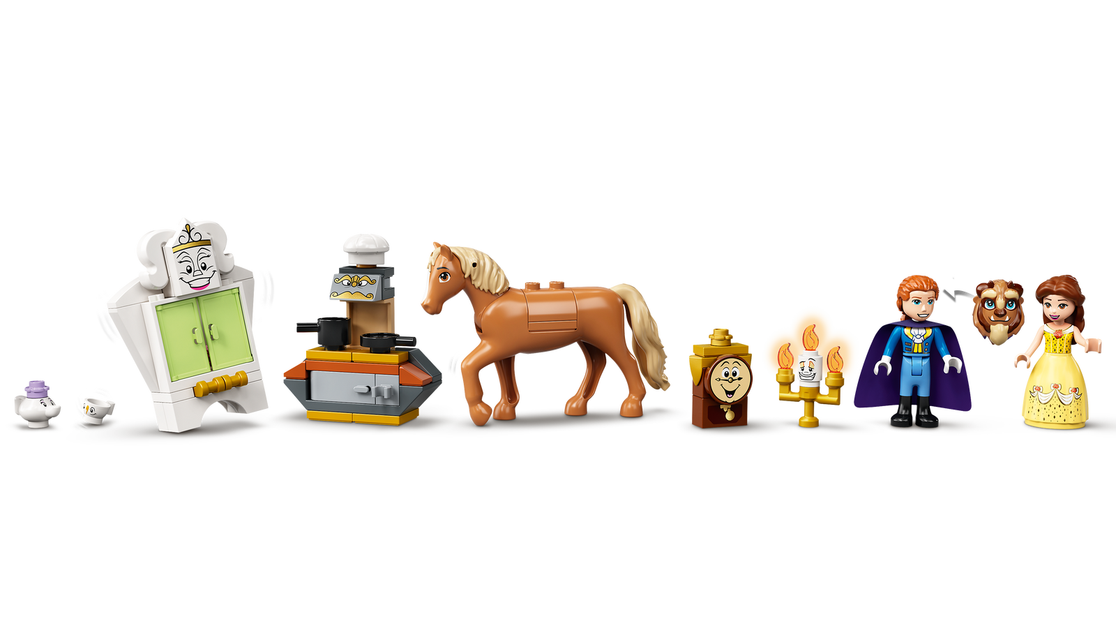 Lego Belle & the Beast's Castle 43196