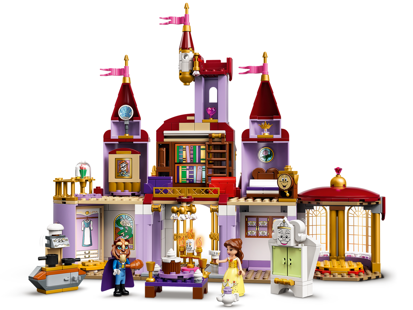 Lego Belle & the Beast's Castle 43196