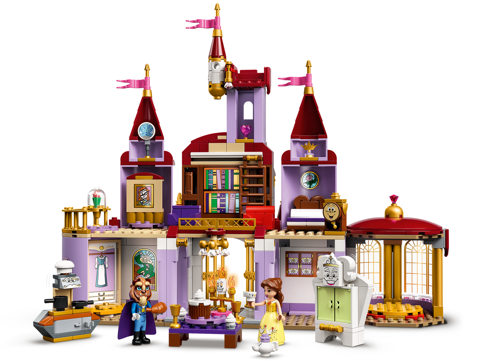 Lego Belle & the Beast's Castle 43196