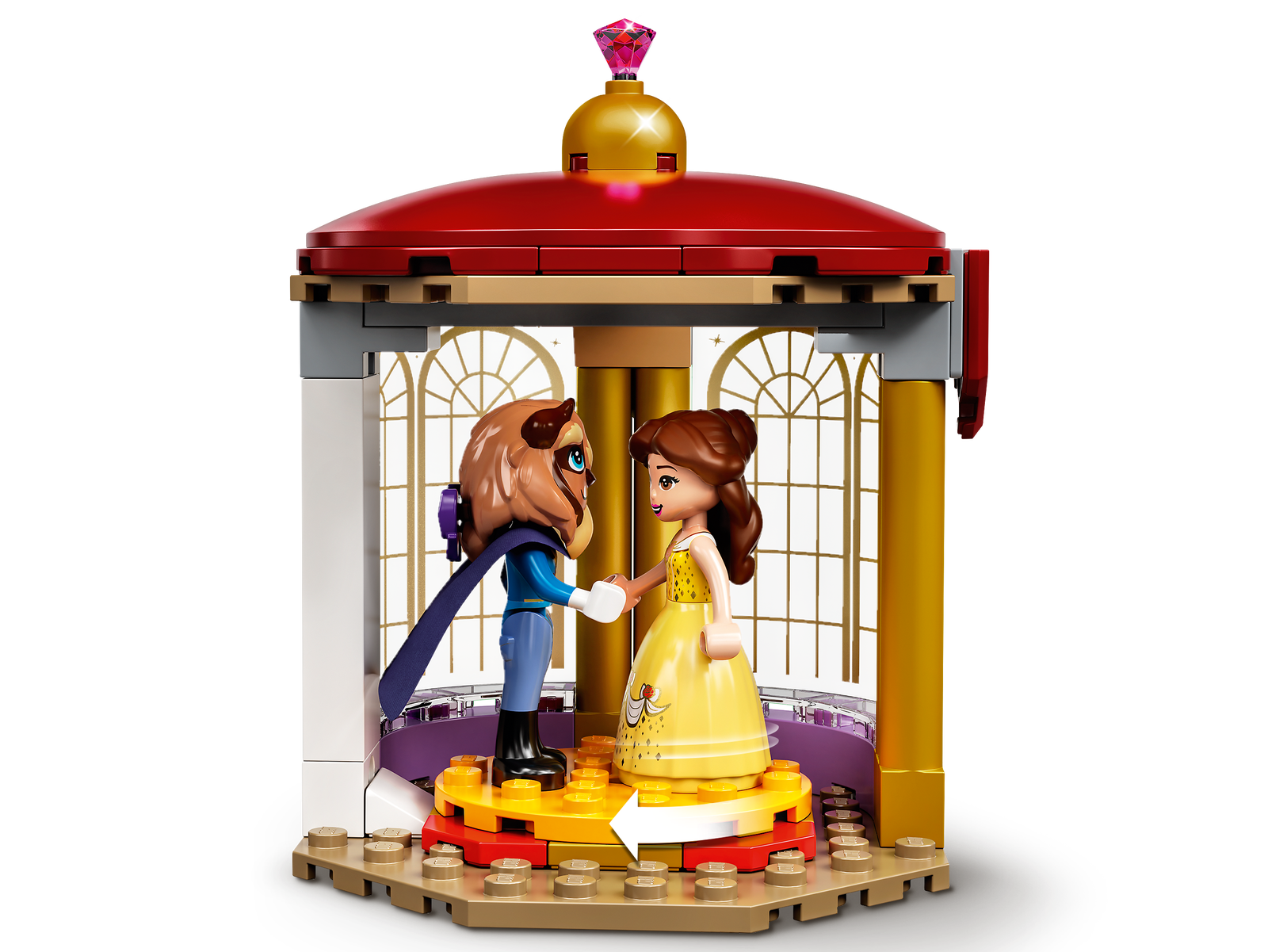 Lego Belle & the Beast's Castle 43196