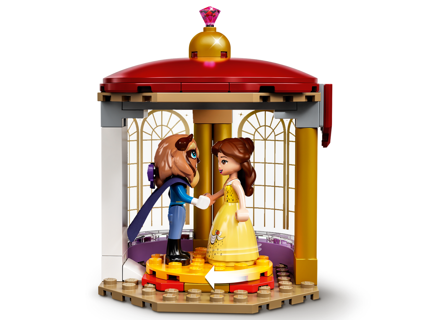 Lego Belle & the Beast's Castle 43196