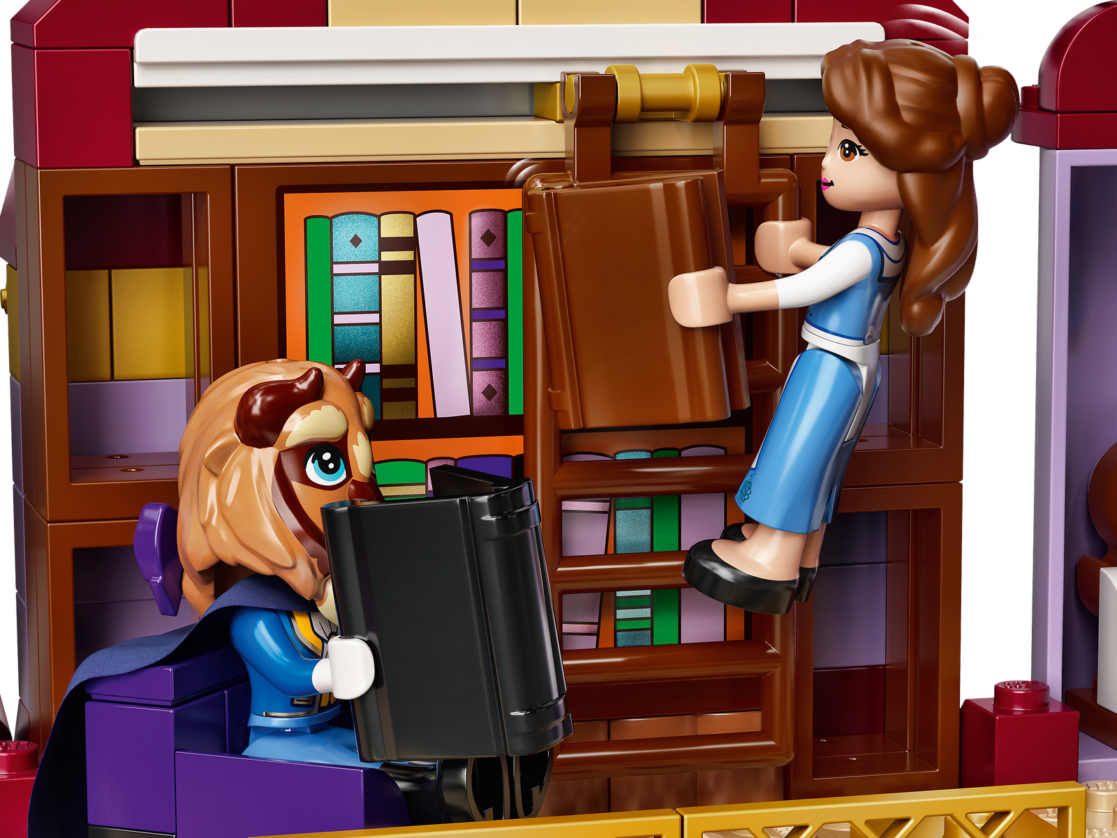 Lego Belle & the Beast's Castle 43196