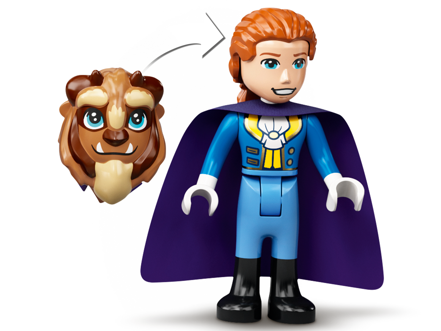 Lego Belle & the Beast's Castle 43196