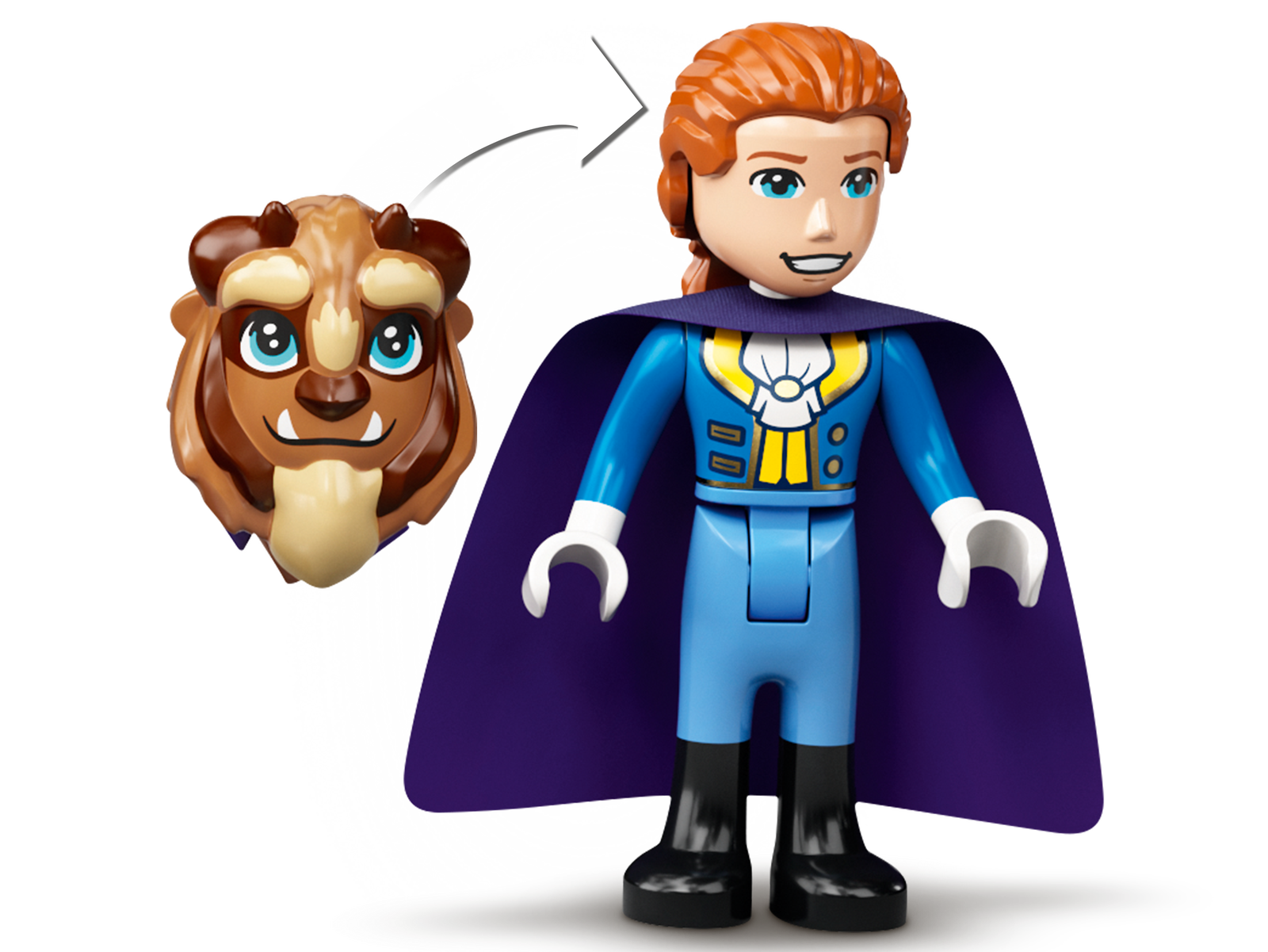 Lego Belle & the Beast's Castle 43196