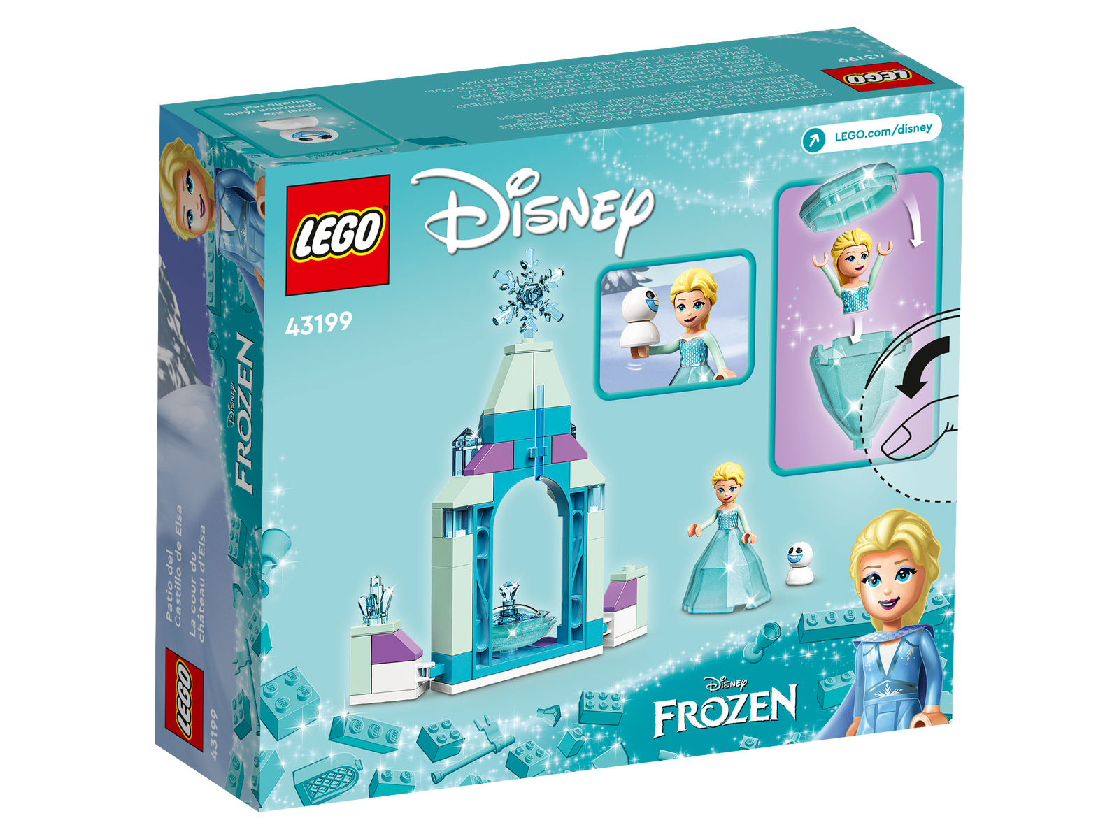 LEGO Disney Princess Elsa’s Castle Courtyard 43199