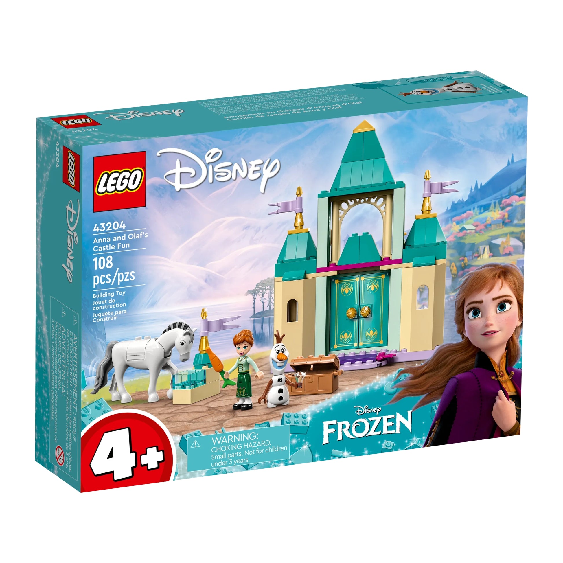 Lego Disney Frozen Anna & Olaf's Castle Fun 43204