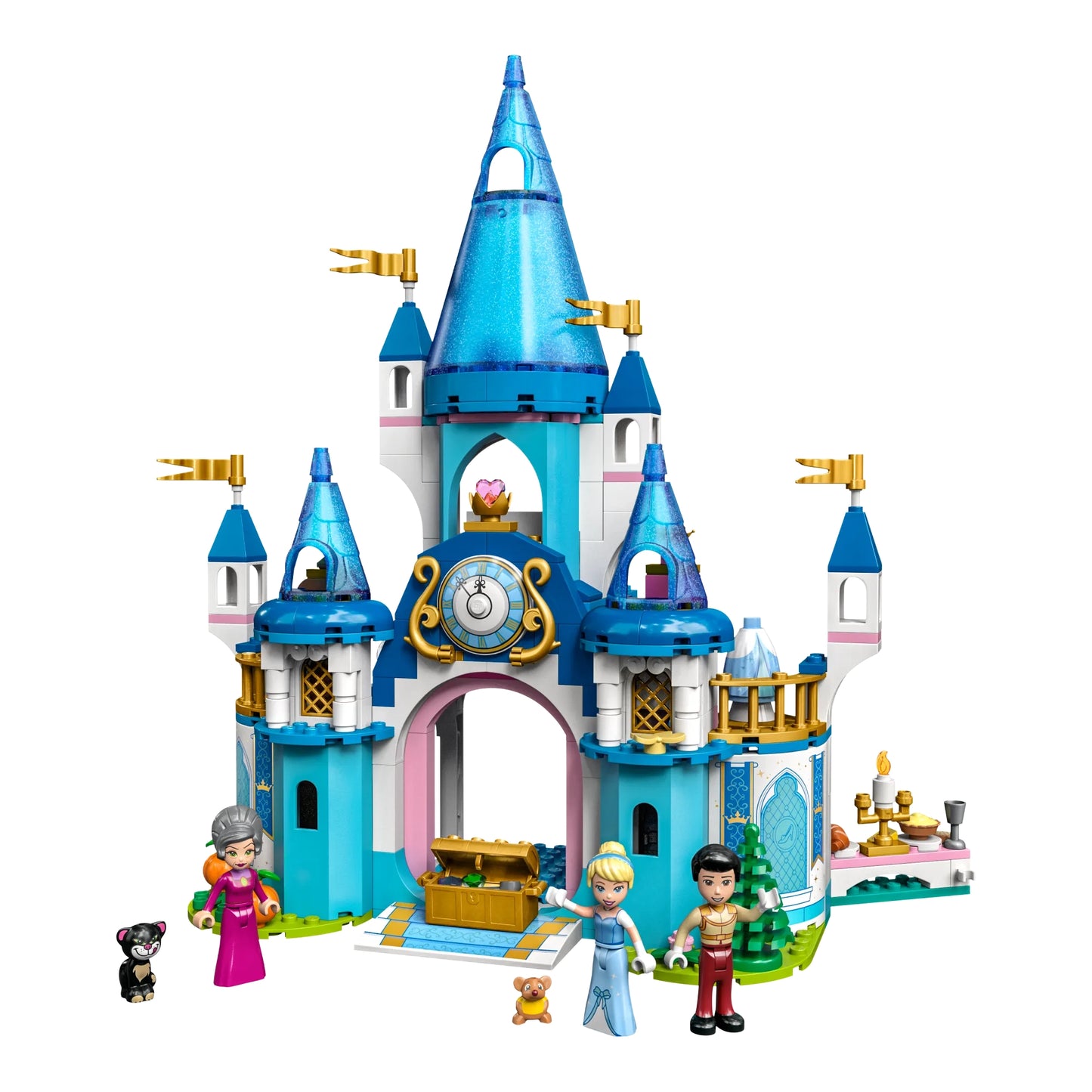 Lego Disney Cinderella & Prince Charming's Castle 43206