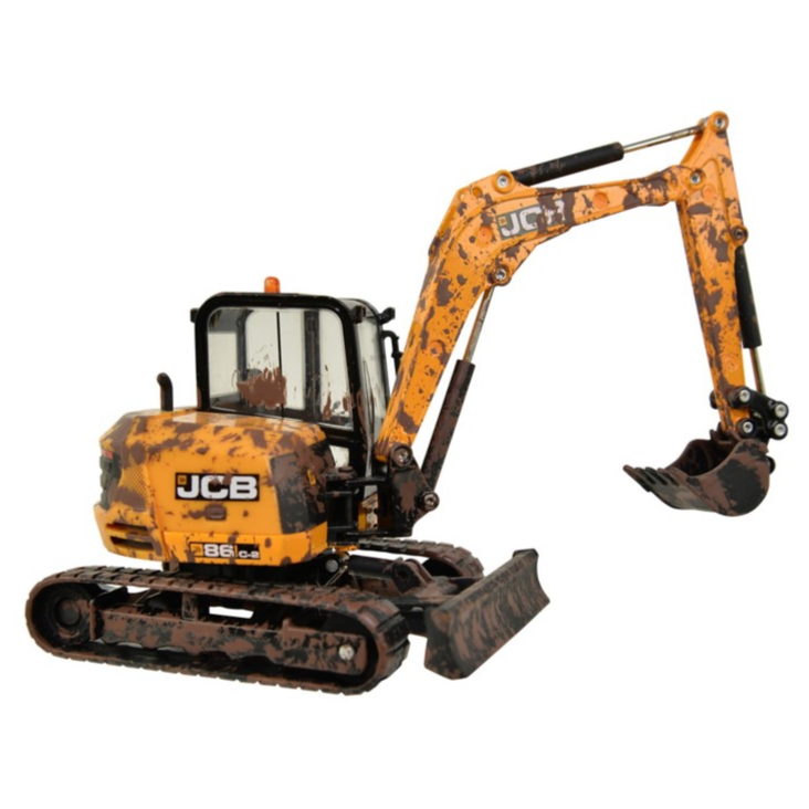 Britains Muddy JCB Midi Excavator