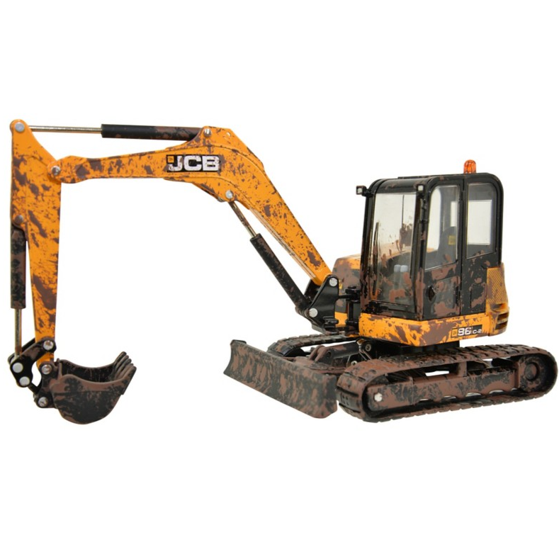 Britains Muddy JCB Midi Excavator