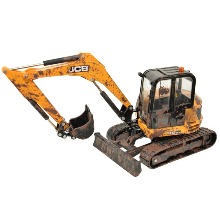 Britains Muddy JCB Midi Excavator