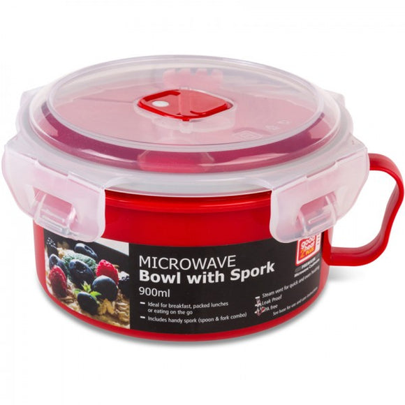 Good2Heat Microwave Bowl with Spork 900ml