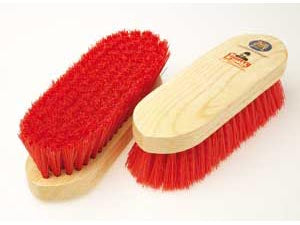 Equerry Wooden Dandy Brush Red