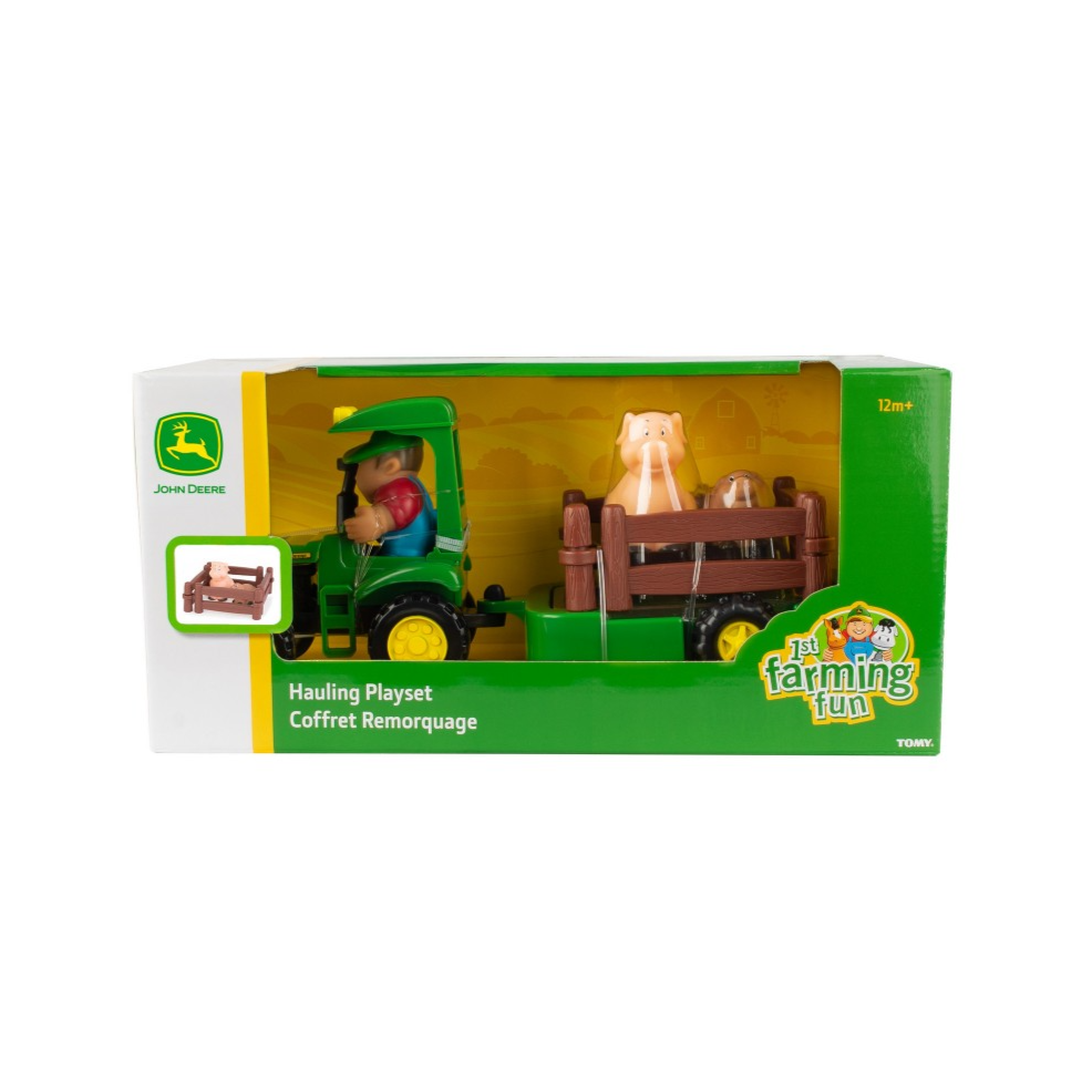 Britains John Deere 1st Farming Fun Hauling Set