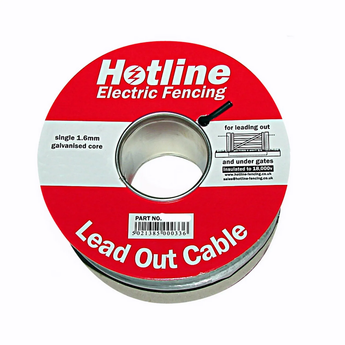 Hotline HT Lead Out / Under Gate Cable 10m