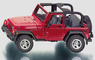 Siku Jeep Wrangler Die Cast Model 4870
