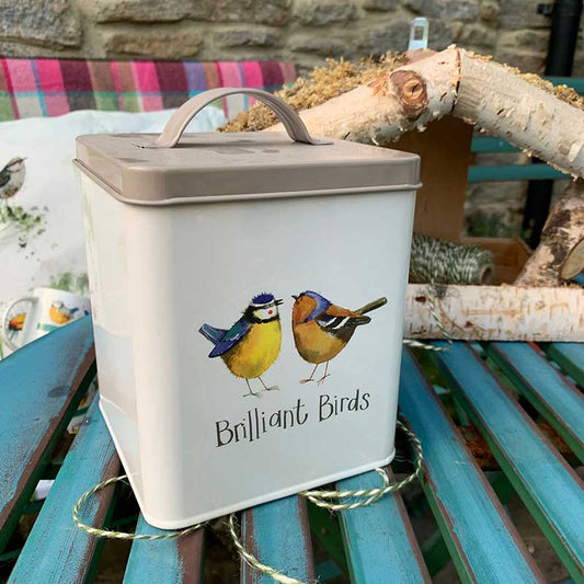 Alex Clark Bird Food Storage Tin
