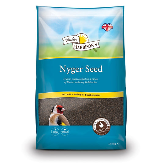 Walter Harrison's Nyger Seed Bird Feed 12.75kg