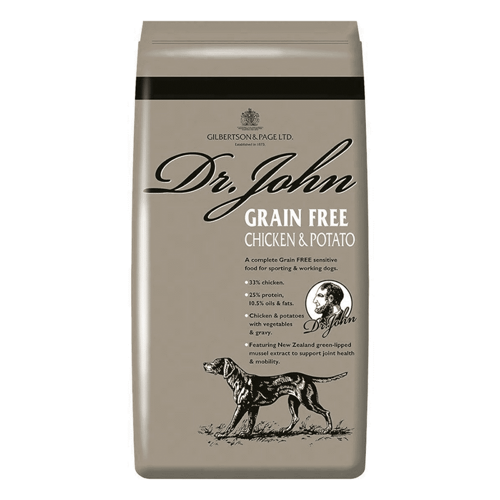 Dr John Grain Free Dog Food Chicken & Potato 2kg