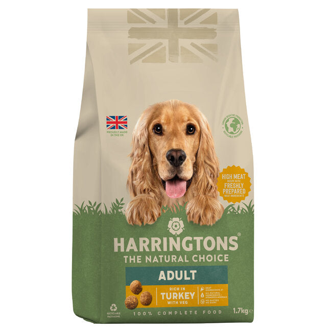 Harringtons Dog Food Adult Turkey & Veg 1.7kg