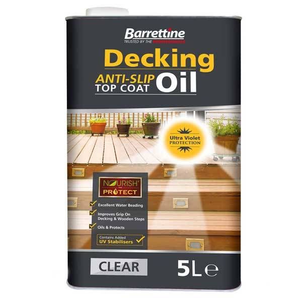 Barrettine Anti-Slip Decking Oil 5L
