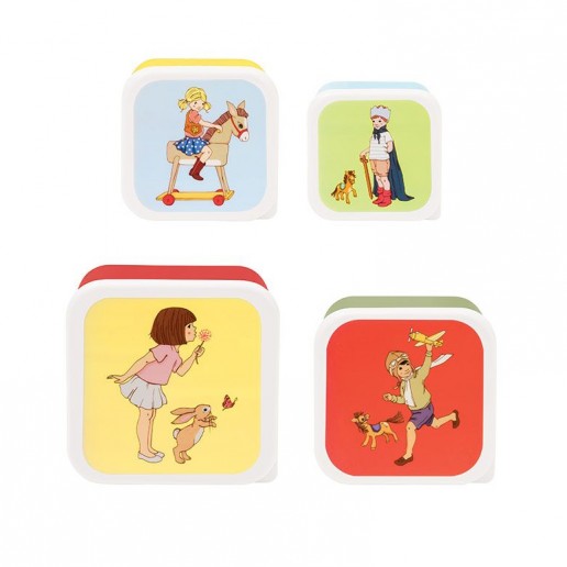 Belle & Boo Melamine Snack Boxes Set