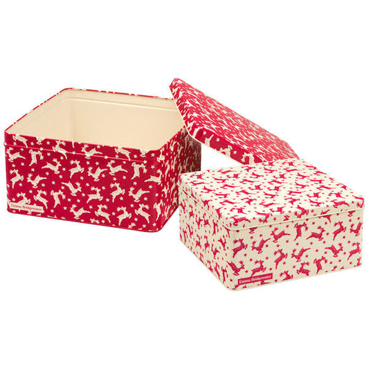 Emma Bridgewater Reindeer Cake Tins Set of 2