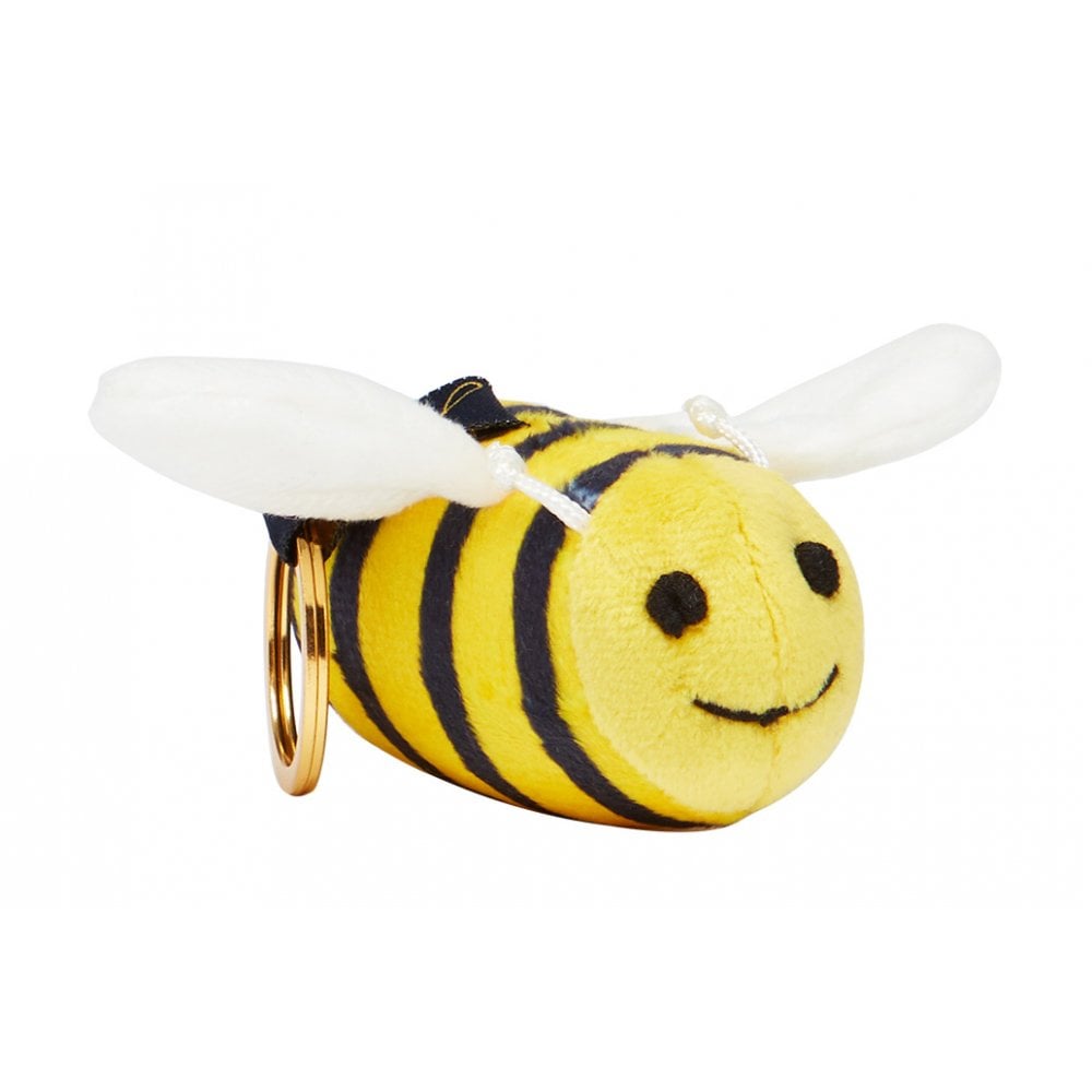 Joules Charmwell Velvet Keyring - Bee